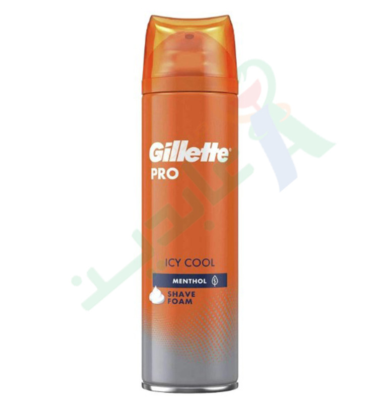 GILLETTE PRO ICY COOL SHAVE FOAM 250ML