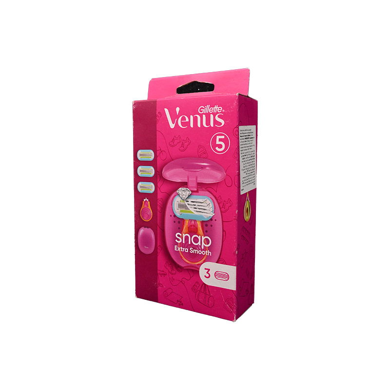 GILLETTE VENUS SNAP EXTRA SMOOTH 3PSC