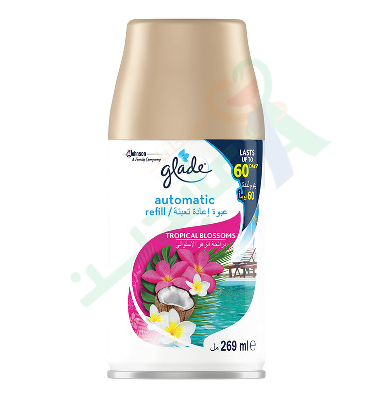 GLADE AUTOMATIC REFIL TROPICAL BLOSSOM SPRAY 269ML