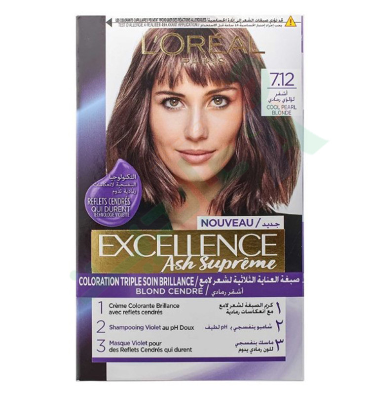 LOREAL EXCELLENCE CREME NO 7.12