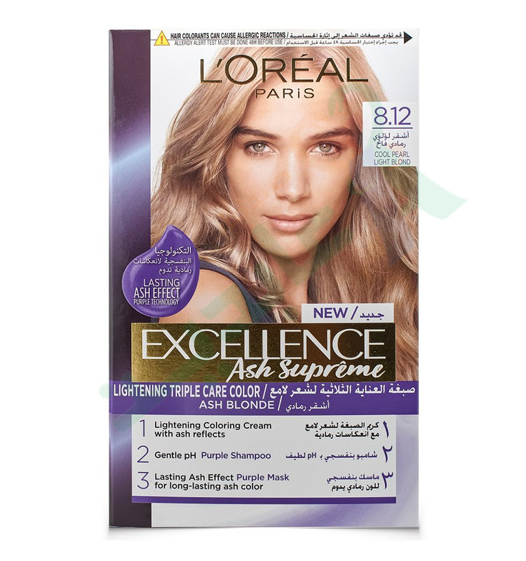 LOREAL EXCELLENCE CREME NO 8.12