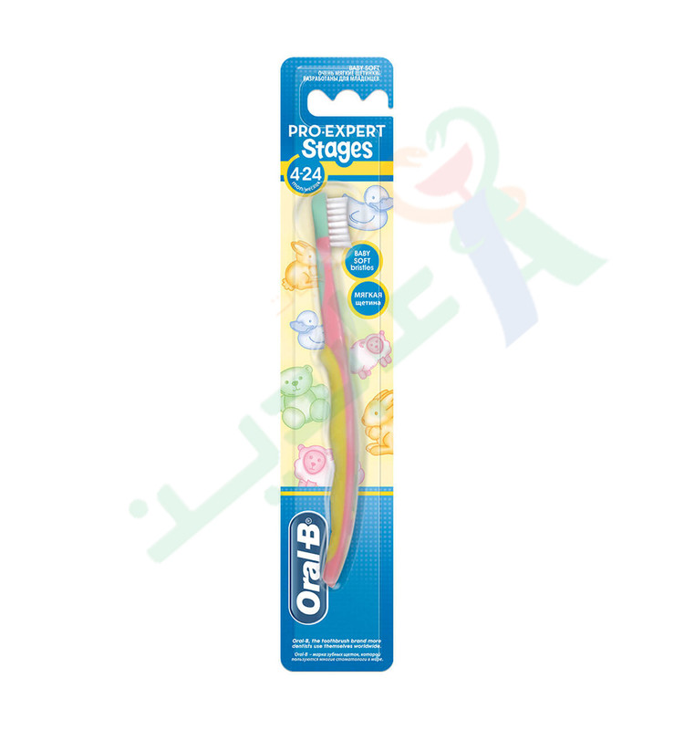 ORAL.B PRO-EX STAGES 4-24 BABY SOFT TOOTH BRUSH
