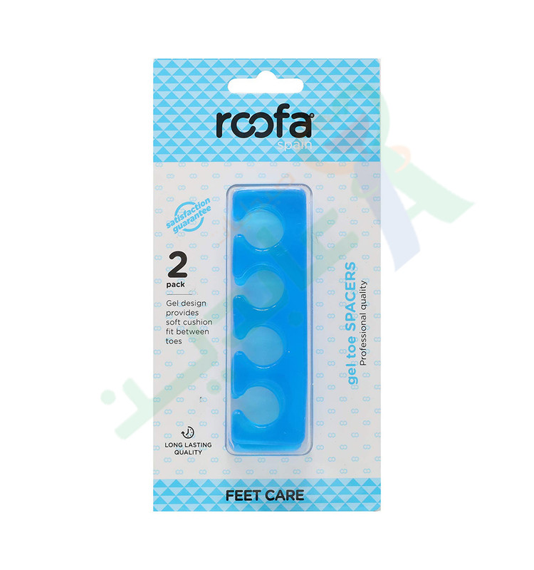 ROOFA SPAIN GEL TOE SPACERS 2PACK