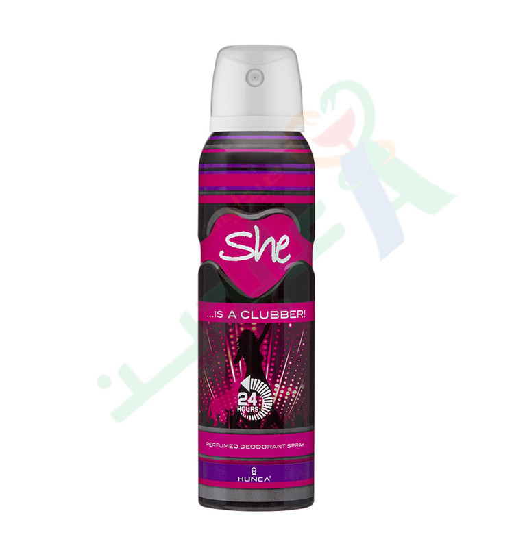 SHE SPRAY IS A CLUBBER 150 ML
