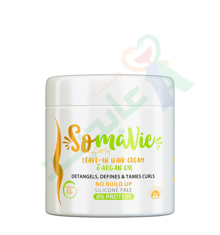 SOMAVIE LEAVE-IN HAIR CREAM ARGAN OIL 250ML