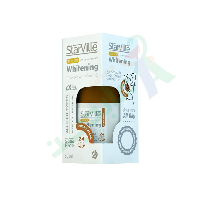 STARVILLE WHITWNING ROLL-ON ORIENT PEARL 60ML--