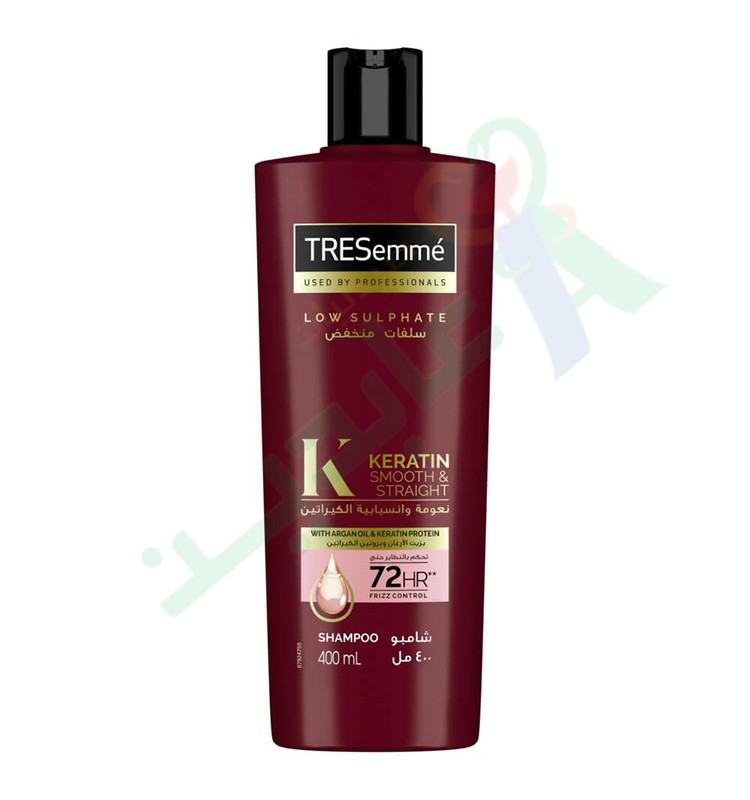 TRESEMME SHAMPOO KERATIN SMOOTH&STRAIGHT 400ML--