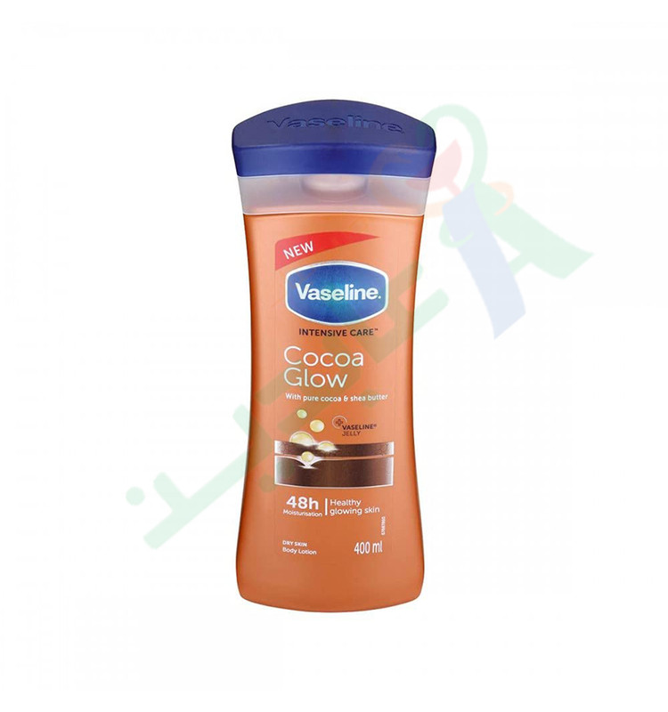 VASELINE LOTION COCOA GLOW 400 ML