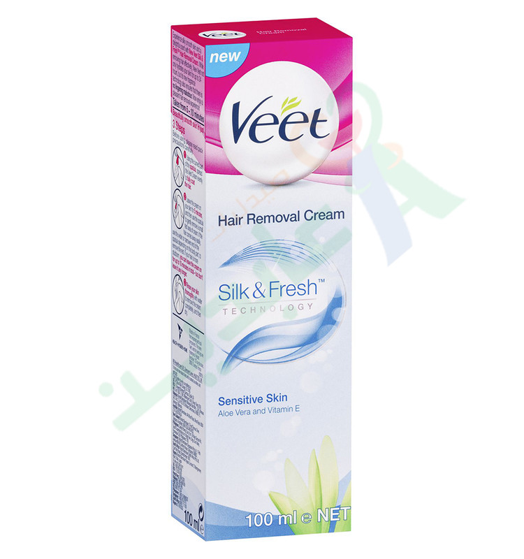 VEET SILKY FRESH SENSITIVE SKIN 100 ML--