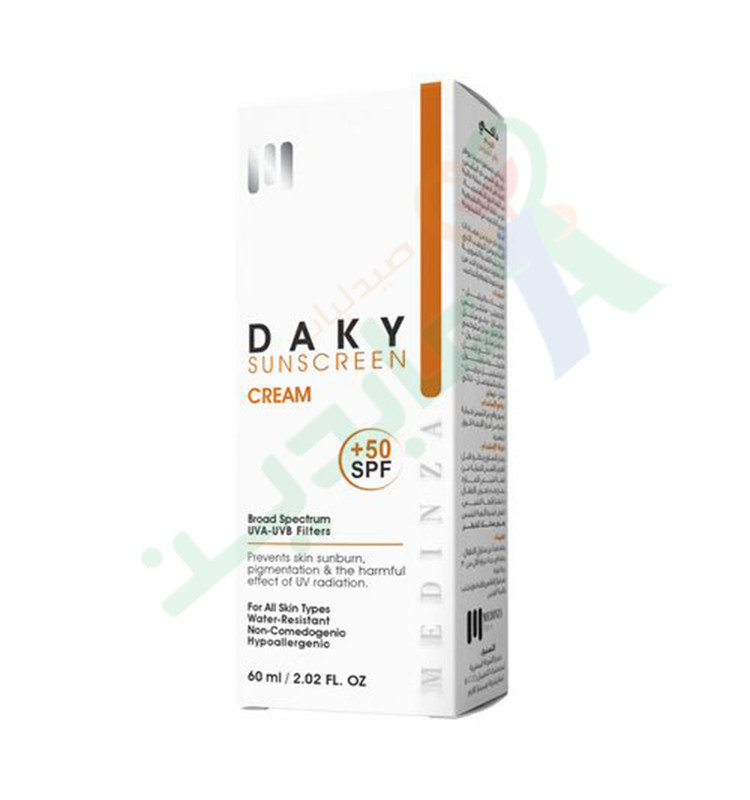 DAKY SUN SCREEN +50 SPF CREAM 60GM--