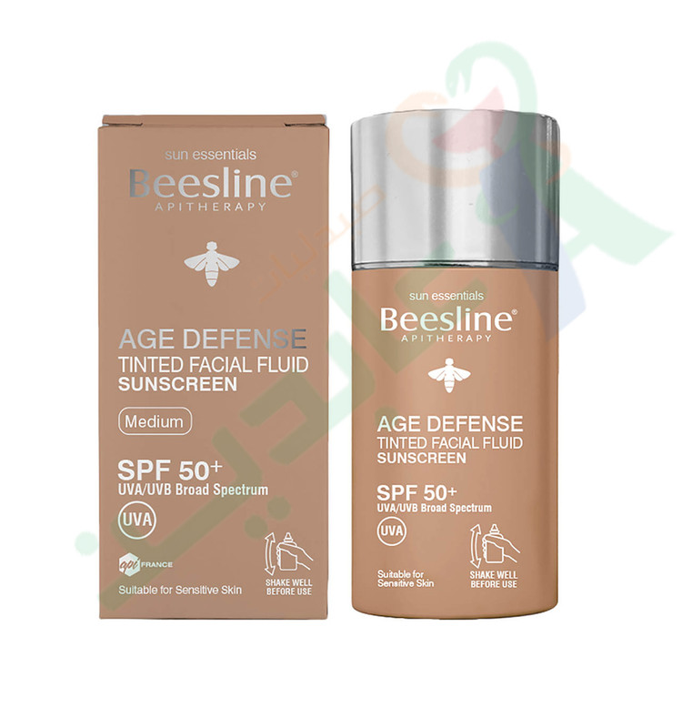 BEESLINE AGE DEFENSE SUNSCREEN MEDIUM SPF 50 40ML