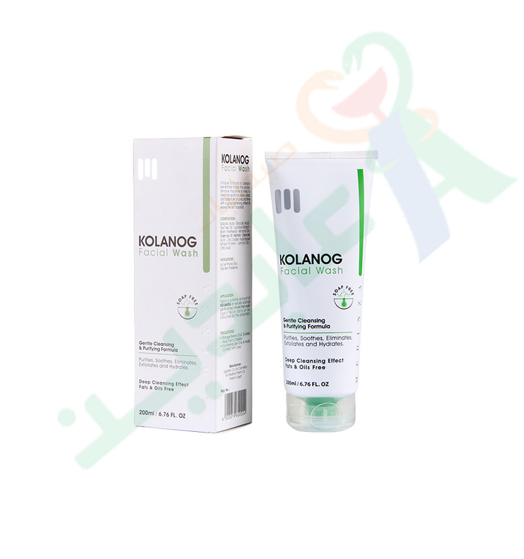 KOLANOG FACIAL WASH 200ML