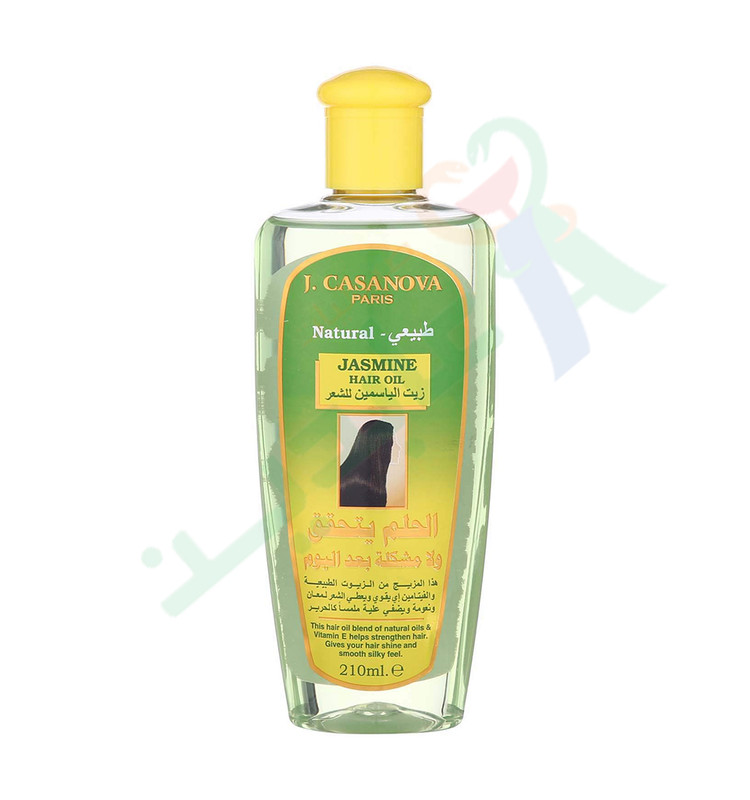 J.CASANOVA JASMINE HAIR OIL 210 ML