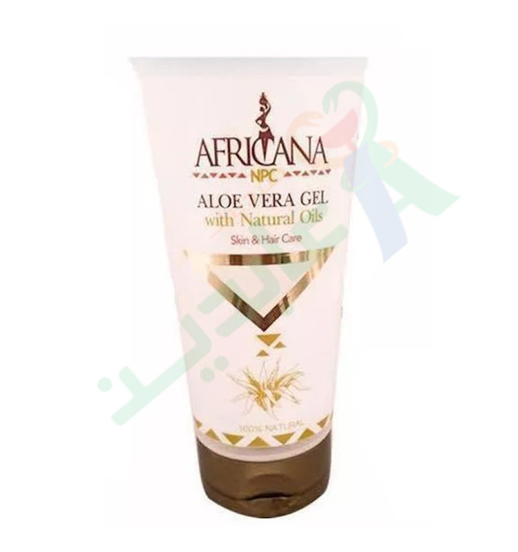 AFRICANA ALOE VERA GEL WITH NATURAL OIL 125ML