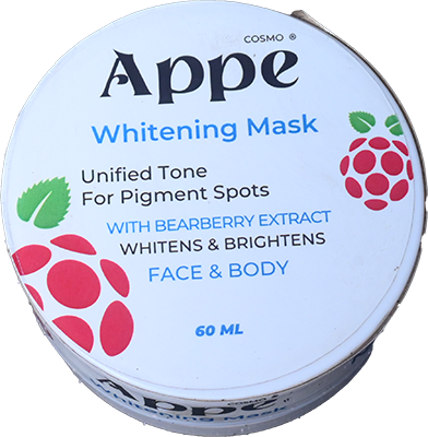 APPE WHITENING MASK FACE &BODY 60 ML