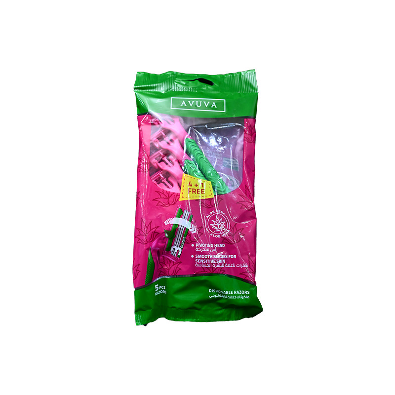 AVUVA 1 MACHINE 3 BLADES OFFER 4+1 FREE
