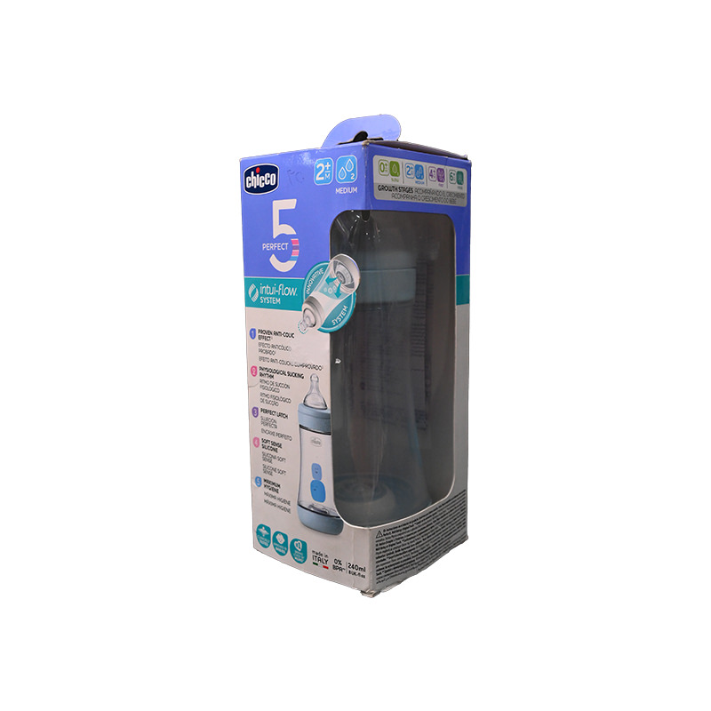 CHICCO PERFECT 5 BIBERON 2+M MEDIUM 240ML 2042