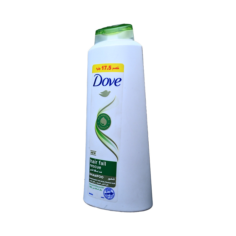 DOVE SHAMPOO HAIR FALL RESCUE 600ML DISC 17.5 جنية