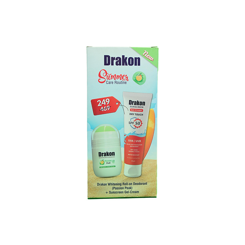 DRAKON SUNSCREEN GEL CR +ROLL ON CANDY SP.OFFER