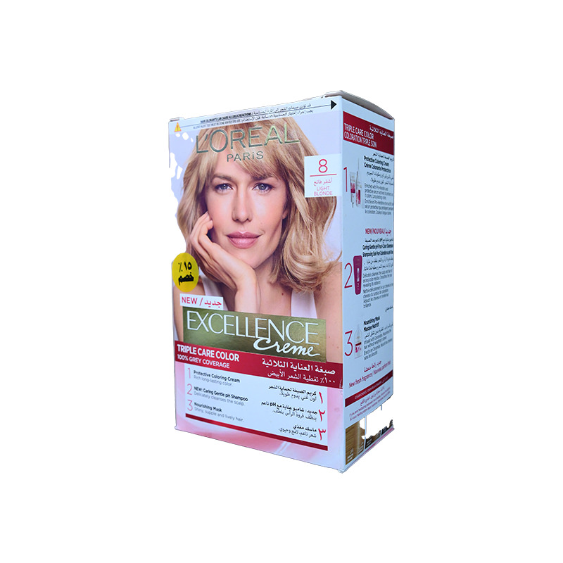 LOREAL EXCELLENCE CREME NO 8 OFFER 15%