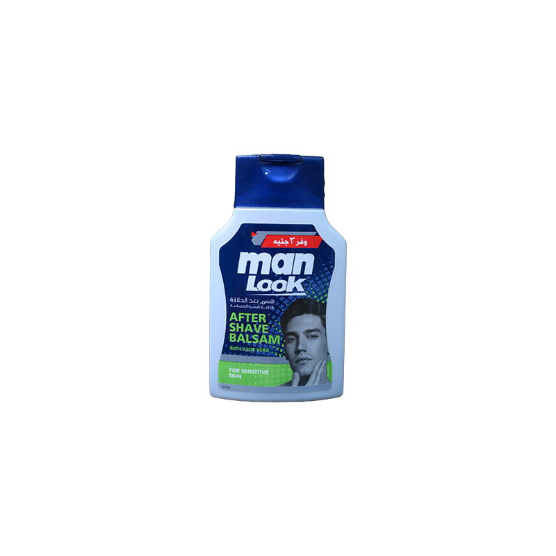 MAN LOOK AFTER SHAVE BALSAM ALOE 125 GM OFFER 3LE
