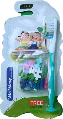 MR TOMY TOOTHBRUSH+ GLASSES FREE