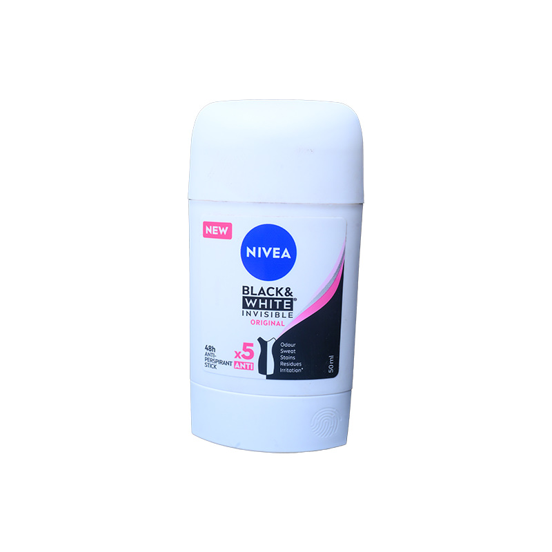 NIVEA BLACK&WHITE INVISIBLE ORIGINAL STICK 50 ML