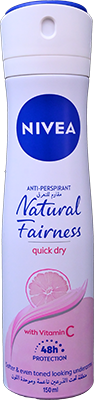 NIVEA SPR. (NATURAL FAIRNESS) W 150ML