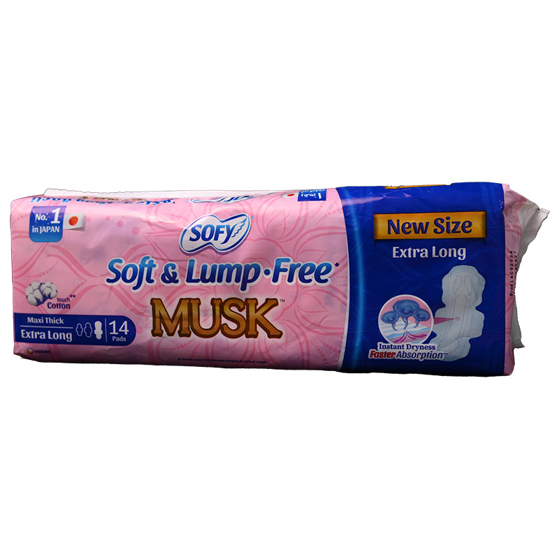 SOFY MAXI THICK EXTRA LONG WITH MUSK 14
