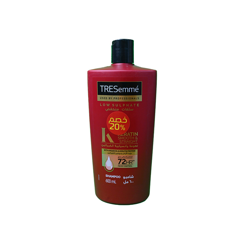 TRESEMME SHAMPOO KERATIN SMOOTH 600ML DIS20%