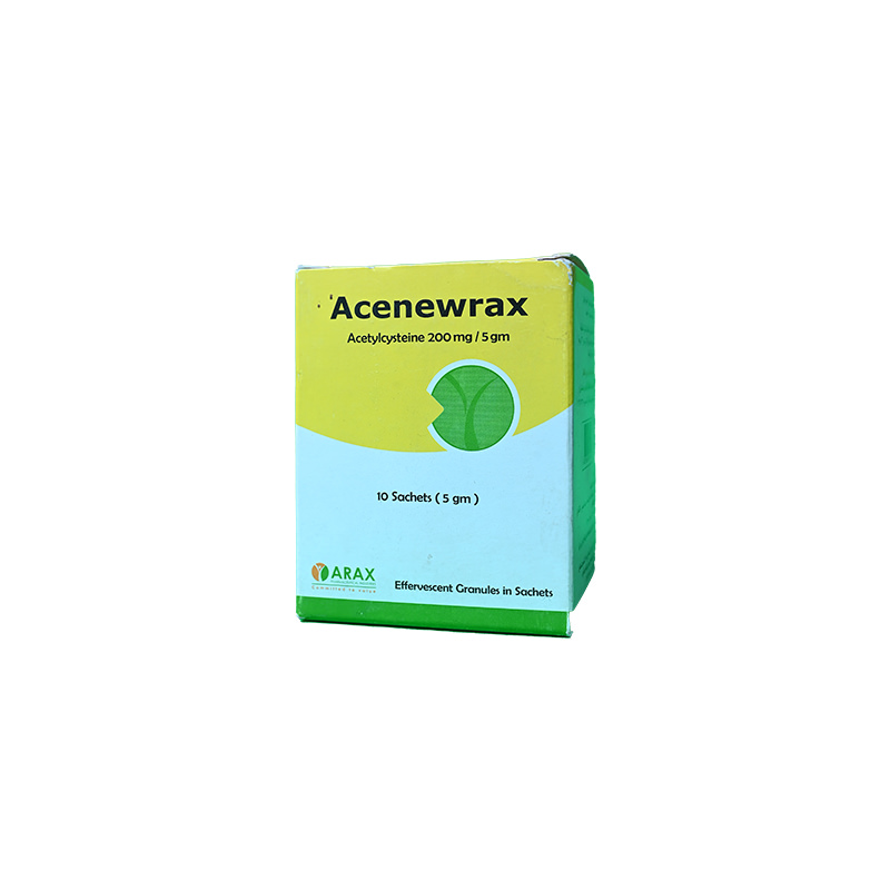 ACENEWRAX 200 MG 10 SACHETS @