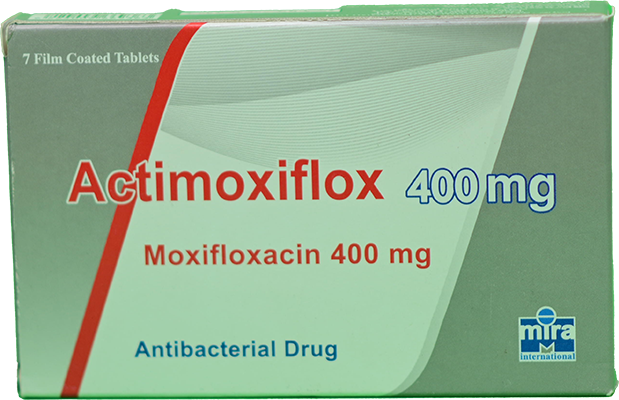 ACTIMOXIFLOX 400 MG 7 TAB