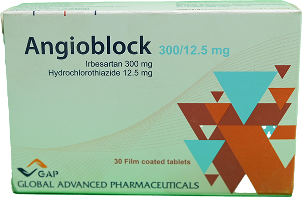 ANGIOBLOCK 300/12.5 MG 30 TAB