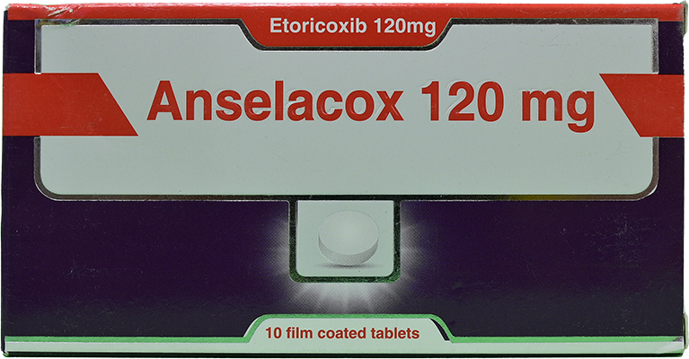 ANSELACOX 120MG 10 TAB