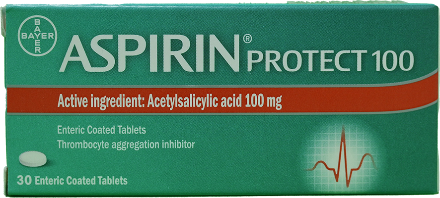 ASPIRIN PROTECT 100 MG 30 TAB