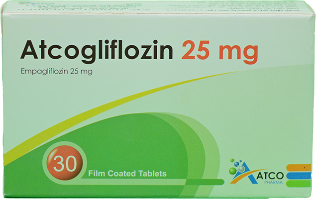 ATCOGLIFLOZIN 25MG 30TAB