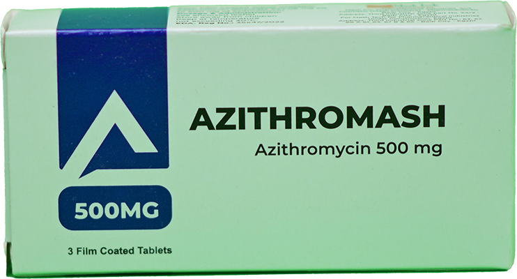 AZITHROMASH 500MG 3 TAB