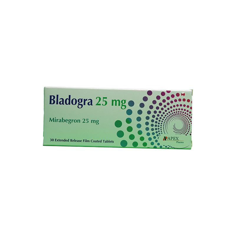 BLADOGRA 25 MG 30 TAB