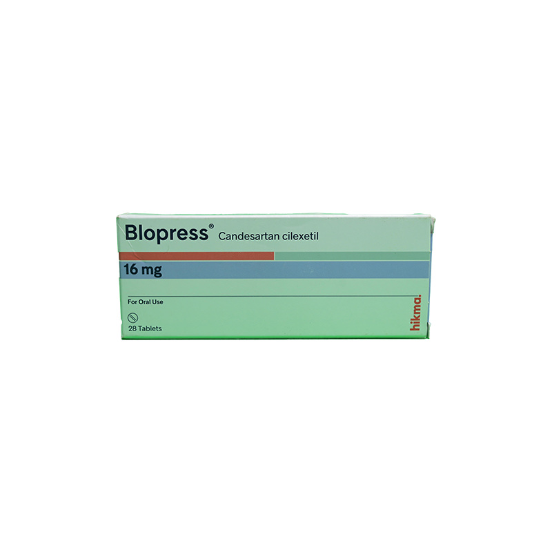 BLOPRESS 16 MG 28 TAB