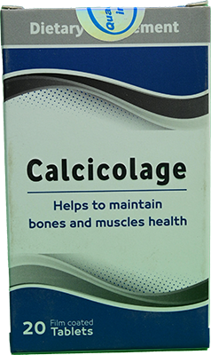 CALCICOLAGE 20 TAB