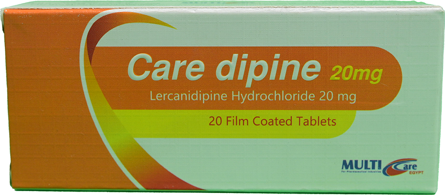 CARE DIPINE 20 MG 20 TAB