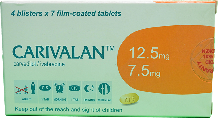 CARIVALAN 12.5/7.5 MG 28 TAB