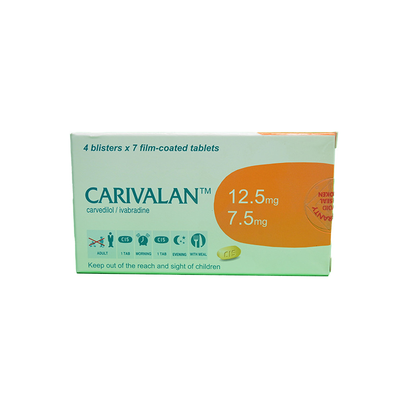 CARIVALAN 12.5/7.5 MG 28 TAB