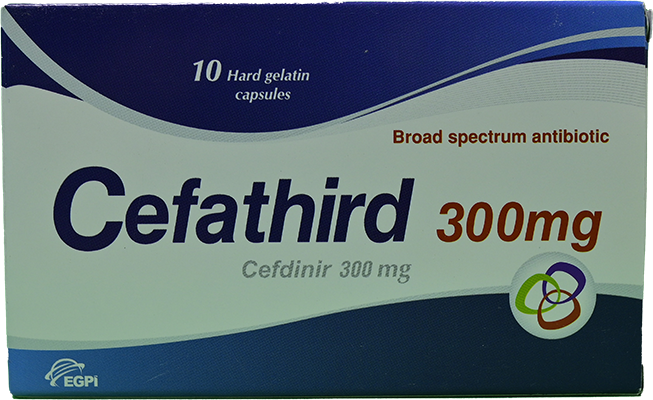 CEFATHIRD 300 MG 10 CAP