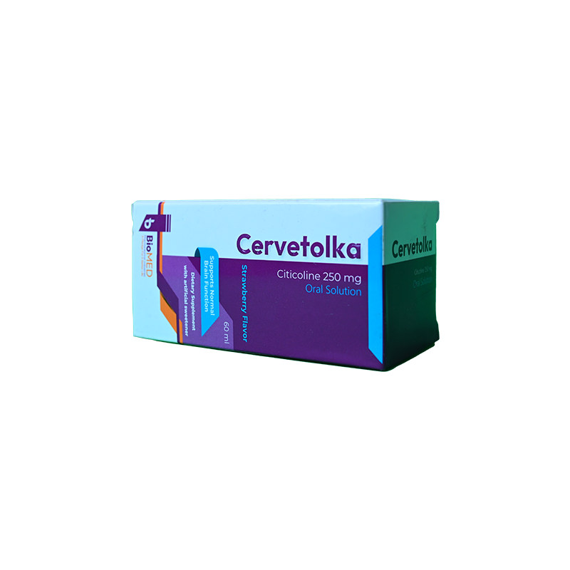 CERVETOLKA STROWBERRY FLAVOR SYRUP 60 ML