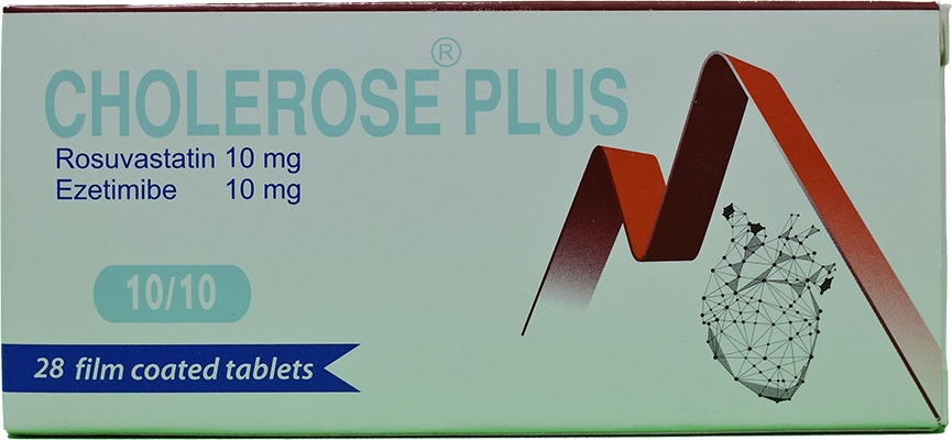 CHOLEROSE PLUS 10/10MG 28 TAB