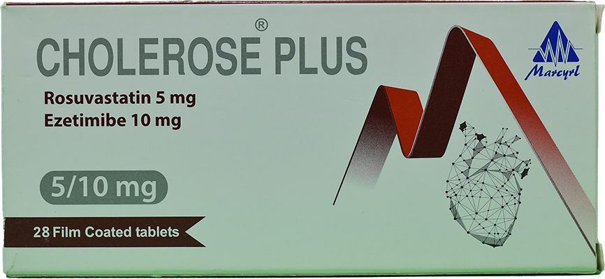 CHOLEROSE PLUS 5/10MG 28 TAB