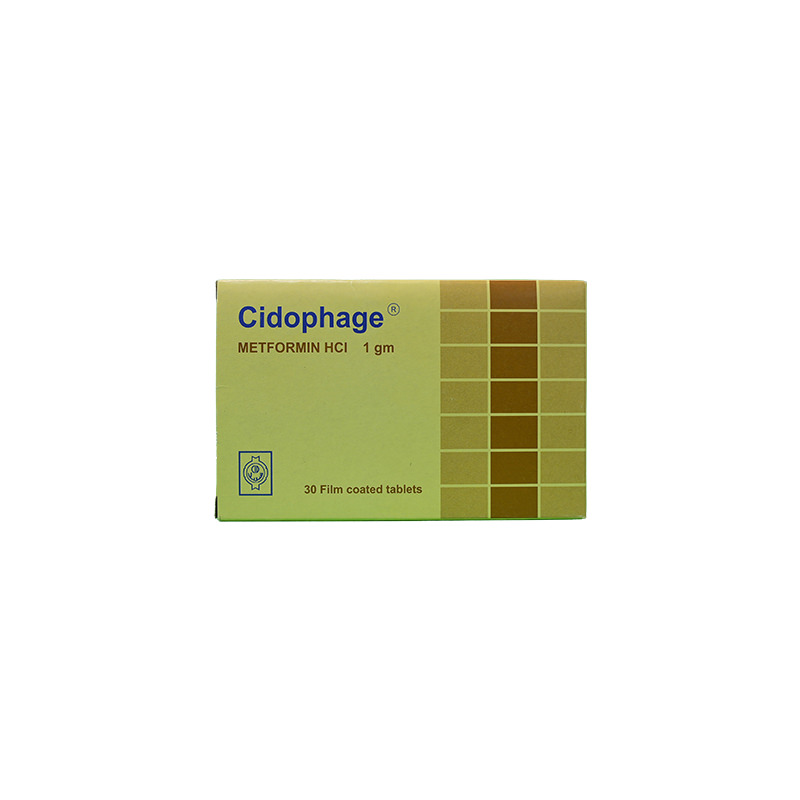 CIDOPHAGE 1 GM 30 TAB