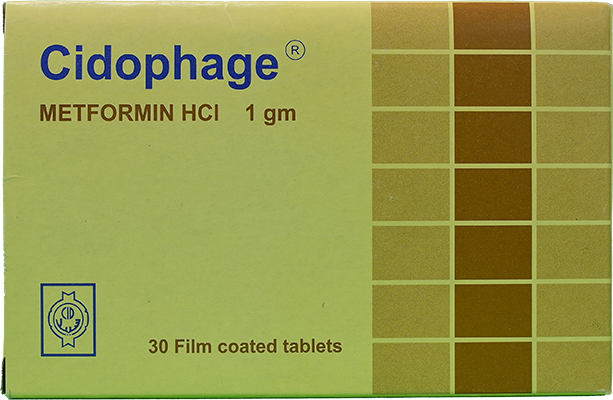 CIDOPHAGE 1 GM 30 TAB