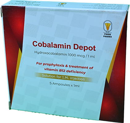 COBALAMIN DEPOT 1000MCG/1ML 5 AMP